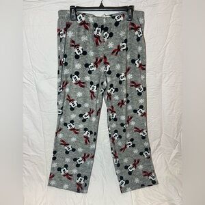 Disney Brand Mickey Mouse Gray Pajama Bottoms